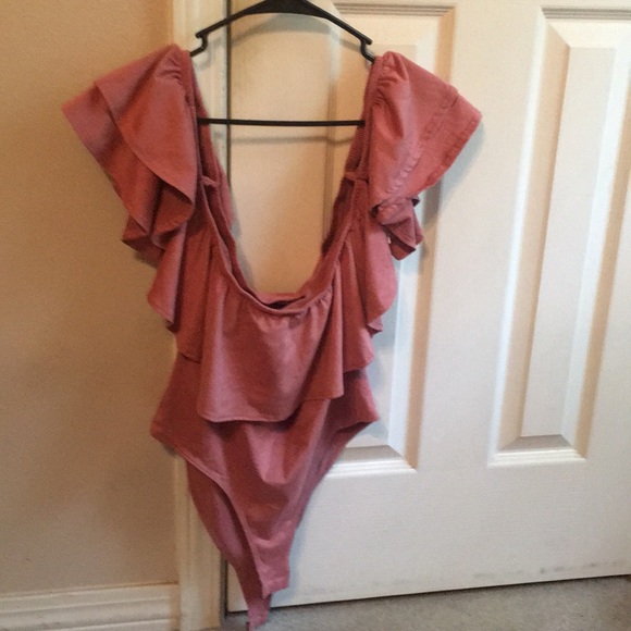 Charlotte Russe Other - Off The Shoulder Bodysuit